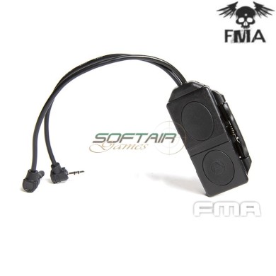 Controllo remoto doppio PEQ LA5-A e PEQ standard Black FMA (fma-tb1406-bk-a)