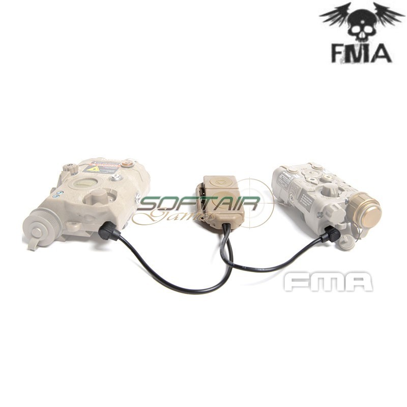 Controllo remoto doppio PEQ LA5-A e PEQ standard Black FMA (fma-tb1406-bk-a)