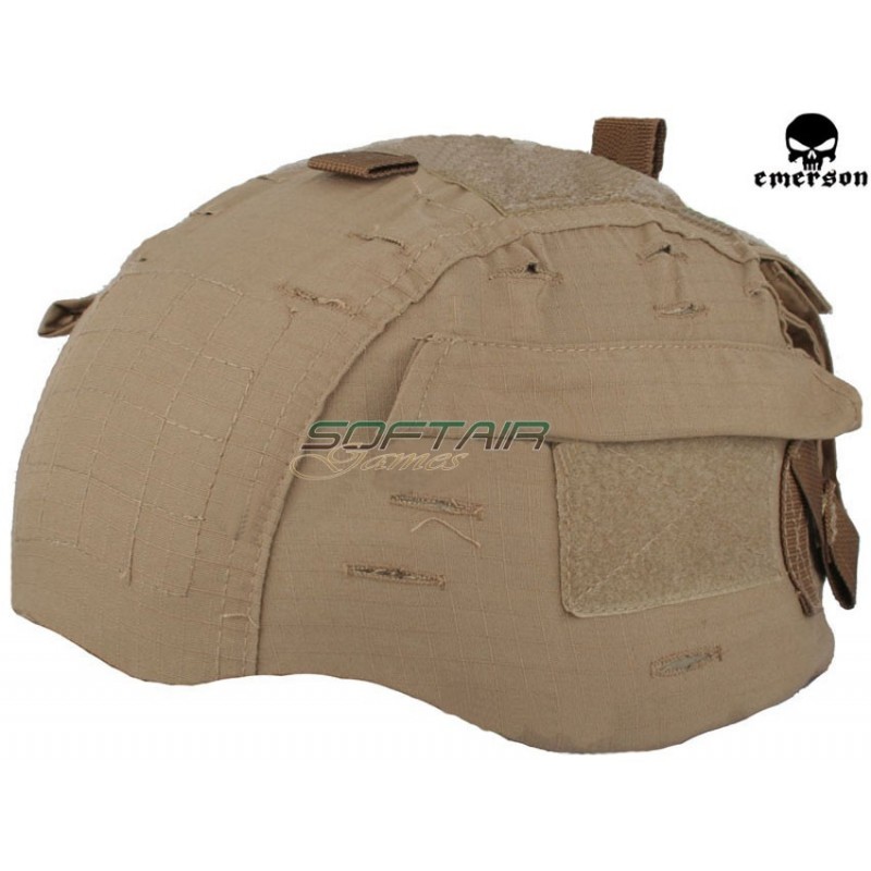 Cover For Mich 2002 Helmet Coyote Brown Emerson (cod.em5634cb)