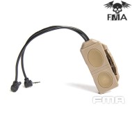 Controllo remoto doppio PEQ LA5-A e standard Type A Dark Earth FMA (fma-tb1406-de-a)