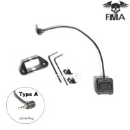 MOD-D tactical button Black for PEQ Type A FMA (fma-tb1409-a-bk)