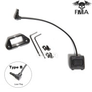 MOD-D tactical button Black for PEQ Type B FMA (fma-tb1409-b-bk)