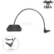 MOD-D bottone tattico Dark Earth per PEQ Type B FMA (fma-tb1409-b-de)