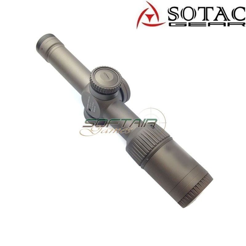 Scope vtx style rz hd 1-6x24 ARROW LPVO DARK BROWN sotac (sg-1-6x24-db)