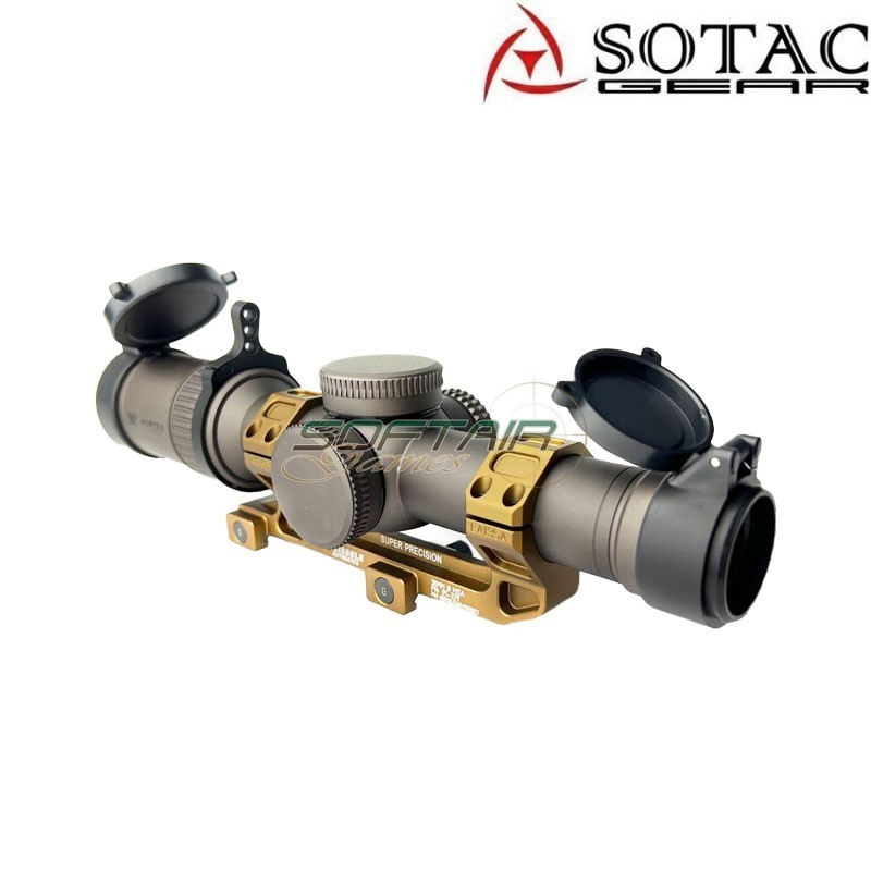 Ottica VTX style rz hd 1-6x24 Arrow LPVO Desert Dirt Color Sotac (sg-1-6x24-ddc)
