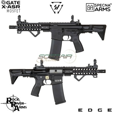 Electric Rifle SA-E17 Edge™ RRA & SI Strike IND. Carbine Replica BLACK Specna Arms® (spe-01-027058)
