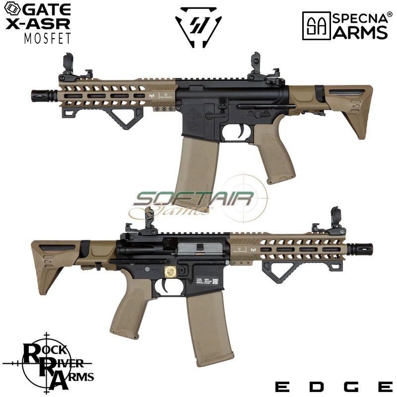 Electric Rifle SA-E17 Edge™ RRA & SI Strike IND. Carbine Replica TWO TONE Specna Arms® (spe-01-027059)