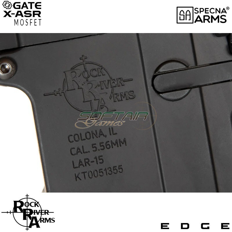 Electric Rifle SA-E05 Edge™ RRA M4 Carbine Light Ops Stock Black Specna Arms® (spe-01-033903)