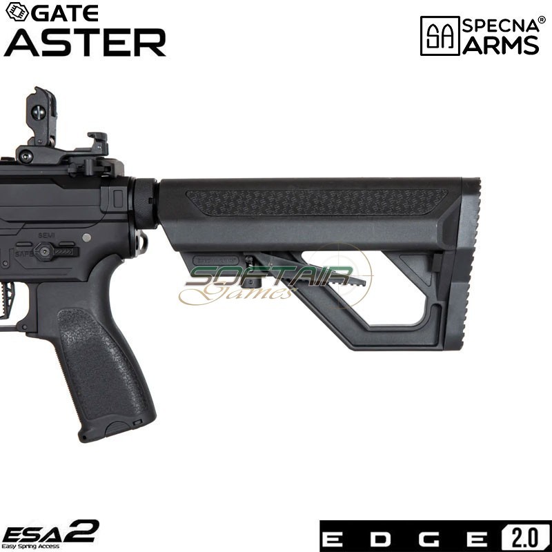 Electric Rifle SA-E09-RH Edge 2.0™ Carbine Black Heavy Ops Stock Specna Arms® (spe-01-033913)