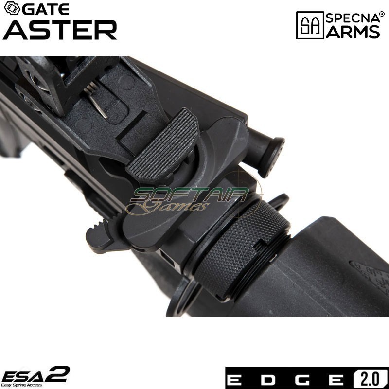 Electric Rifle SA-E09-RH Edge 2.0™ Carbine Black Heavy Ops Stock Specna Arms® (spe-01-033913)