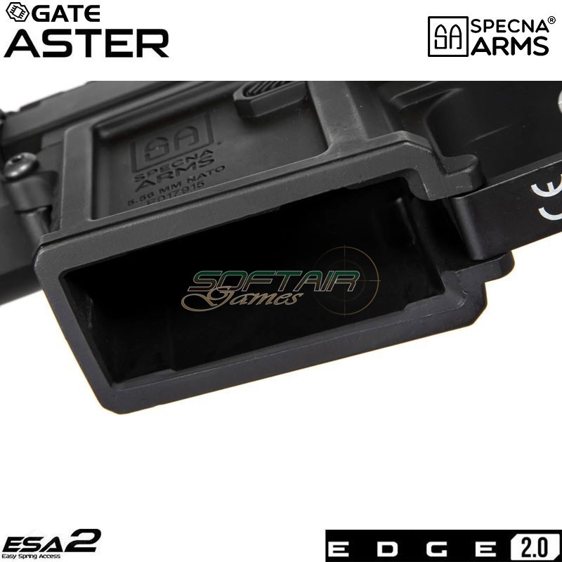 Fucile elettrico SA-E09-RH Edge 2.0™ Carbine Black Heavy Ops Stock Specna Arms® (spe-01-033913)