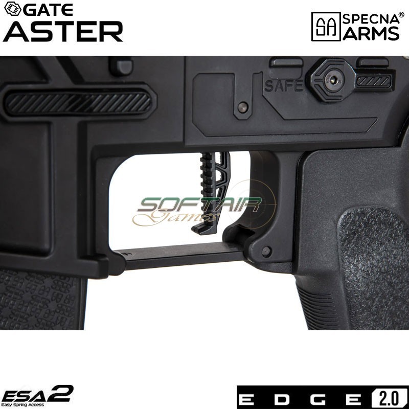Electric Rifle SA-E09-RH Edge 2.0™ Carbine Black Heavy Ops Stock Specna Arms® (spe-01-033913)