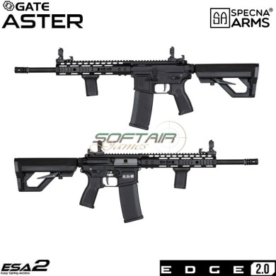 Electric Rifle SA-E09-RH Edge 2.0™ Carbine Black Heavy Ops Stock Specna Arms® (spe-01-033913)