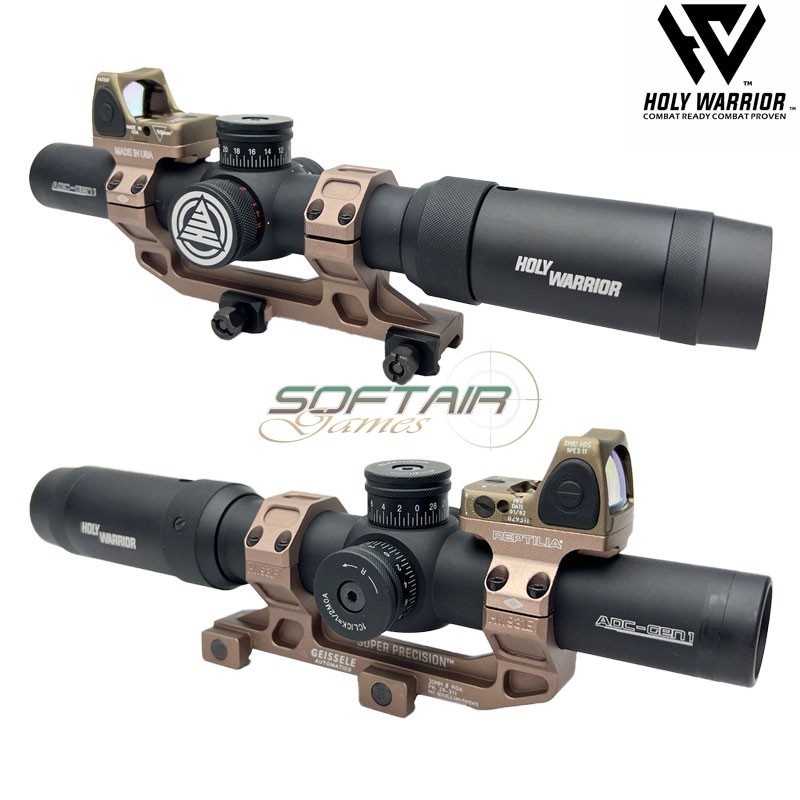 Ottica HWO ADC 1-5x24 HD GEN.1 NERA +RMR + A1C + GE154 DDC holy warrior (hwr-151-ddc)