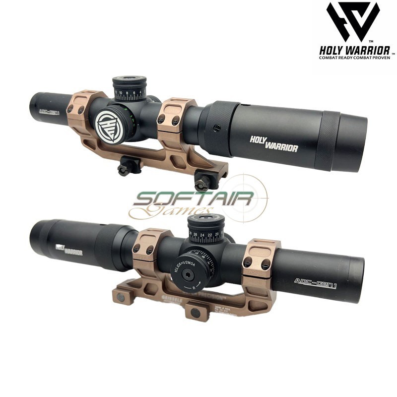 Scope HWO ADC 1-5x24 HD GEN.1 BLACK + A1C + GE154 DDC holy warrior (hwr-82-ddc)