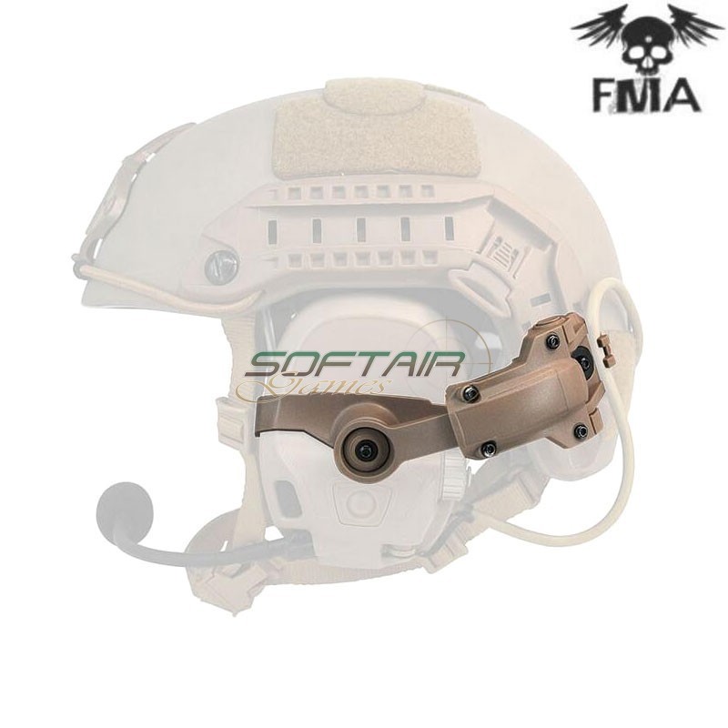 FOLIAGE GREEN tactical arm mount helmet adapter for AMP headset fma (fma-tb1372-b-fg) FOLIAGE GREEN tactical arm mount helmet adapter for AMP headset fma (fma-tb1372-b-fg)