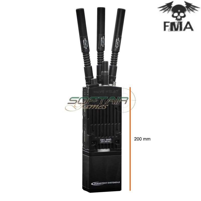 FCS MPU5 Radio Dummy Black Fma (fmampu5) Softair Games ASG Softair