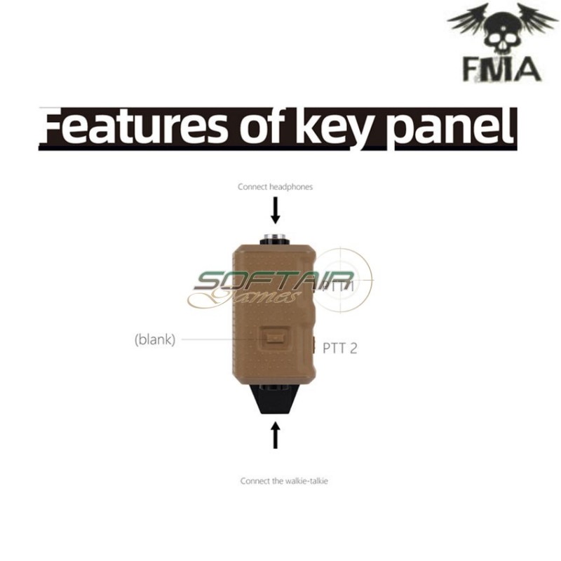 Fcs amp v20 ptt kit comtac3 KENWOOD black fma (fma-tb-fcs-013-bk-k) Fcs amp v20 ptt kit comtac3 KENWOOD black fma (fma-tb-fcs-013-bk-k)