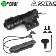 MAWL-C1 CNC Green Laser + IR + Flashlight BLACK Sotac (sg-mawl-c1-cnc-bk)