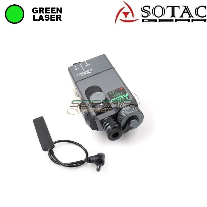 OTAL-C CNC Green Laser GREY Sotac (sg-sd-otal-c-gy) - Softair Games - ASG  Softair San Marino