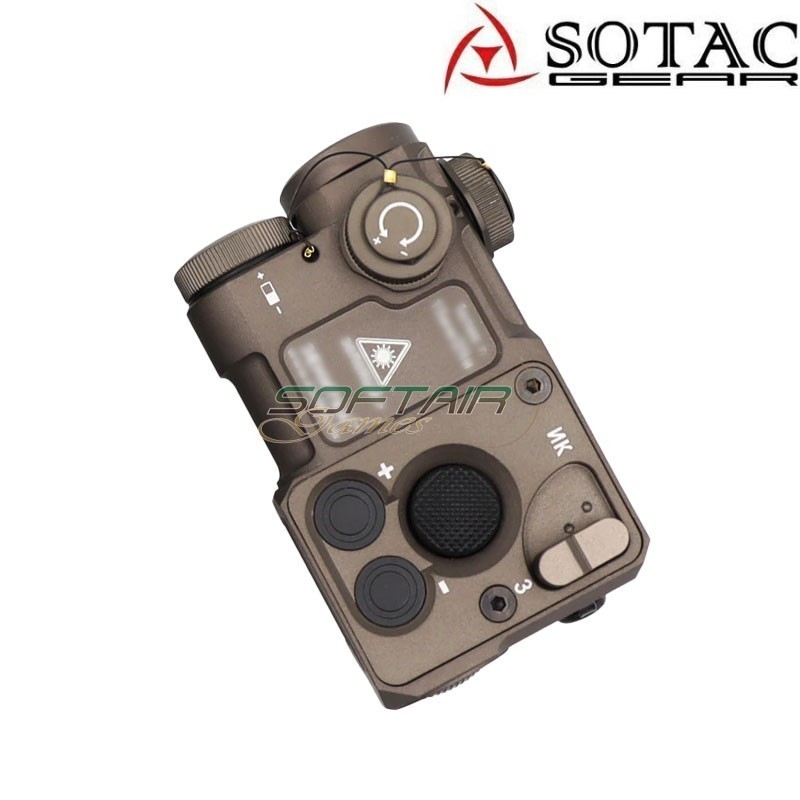 Zen PERST- 4 Style Green Lasers + IR Combined Device sotac - Softair Games  - ASG Softair San Marino