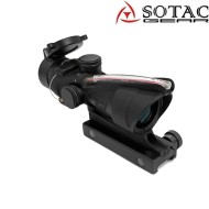 Scope ACOG 4x with red fiber BLACK sotac (sg-ta31-bk)
