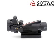 Ottica TA31 4x con fibra rossa NERO + RMR dot sotac (sg-ta31-d-bk) Ottica TA31 4x con fibra rossa NERO + RMR dot sotac (sg-ta31-d-bk)