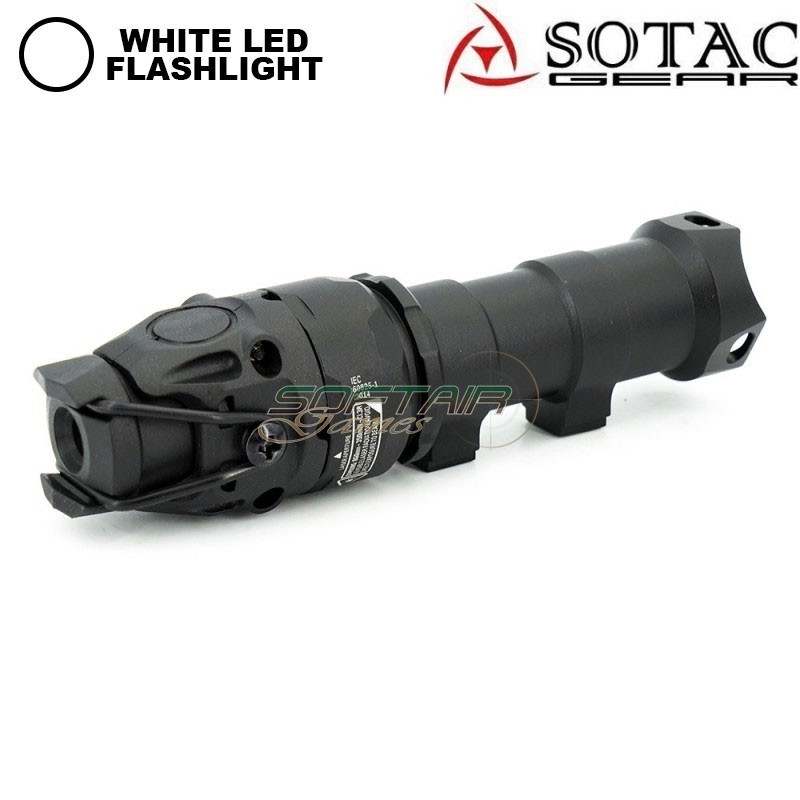 K1-10 CNC Flashlight BLACK Sotac (sg-sd-090-bk)