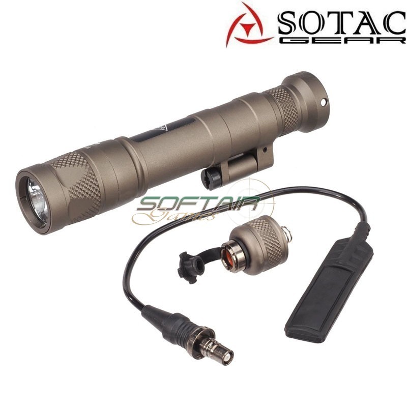 Flashlight suref. style M640V-DF DARK EARTH sotac gear (sg-sd-082-m640vdf-de)