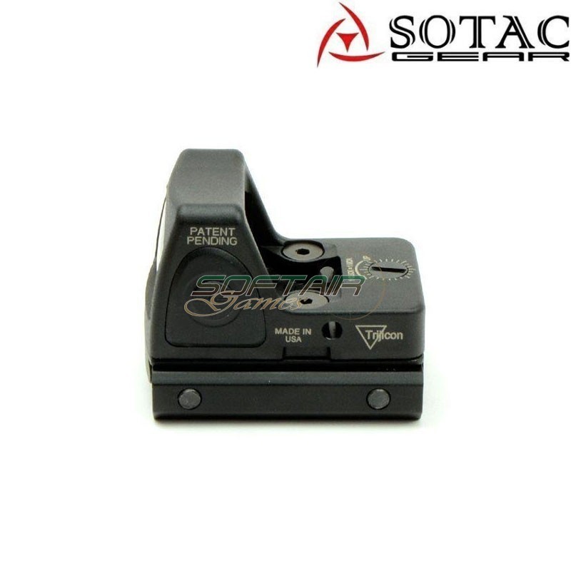 RMR Dot Led Sight Nylon BLACK Sotac (sg-m-15-bk)