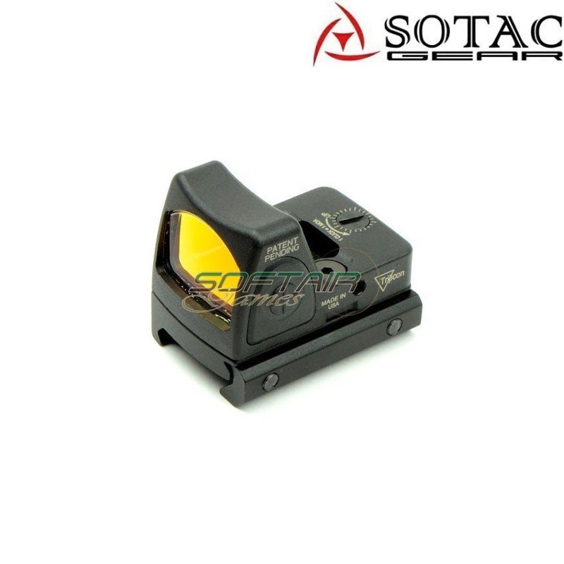 RMR Dot Led Sight Nylon BLACK Sotac (sg-m-15-bk)
