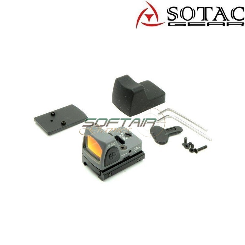 RMR Dot Led Sight Nylon GREY Sotac (sg-m-15-gy)