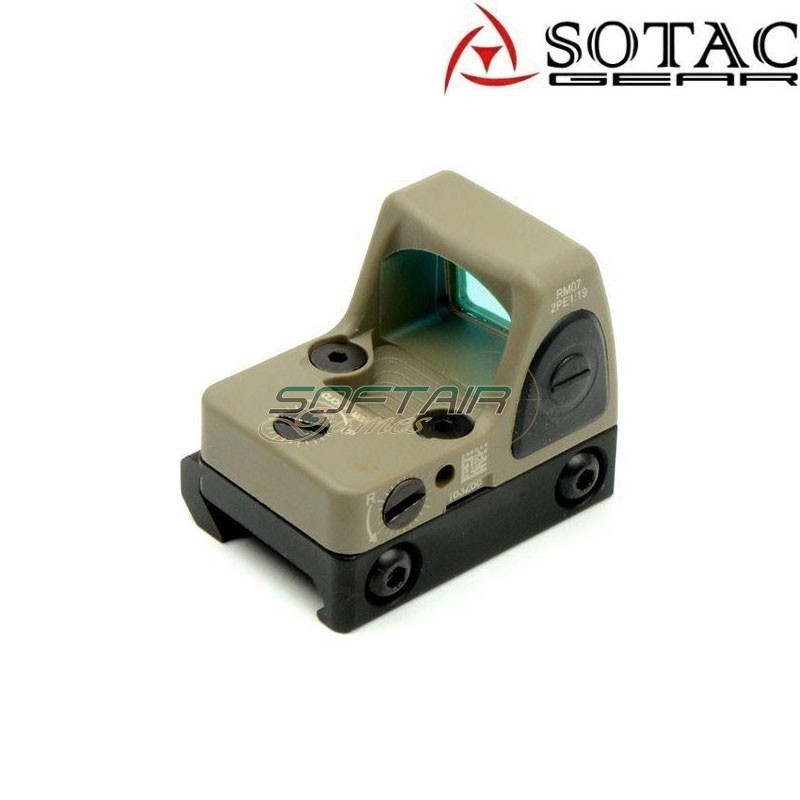 RMR Dot Led Sight Nylon DARK EARTH Sotac (sg-m-15-de)