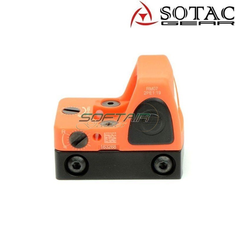 RMR Dot Led Sight Nylon ORANGE Sotac (sg-m-15-og)