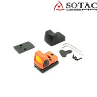 RMR Dot Led Sight Nylon ORANGE Sotac (sg-m-15-og)