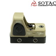 RMR MINI Dot Led Sight Nylon DARK EARTH Sotac (sg-m-14-de)