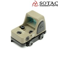 RMR MINI Dot Led Sight Nylon DARK EARTH Sotac (sg-m-14-de)