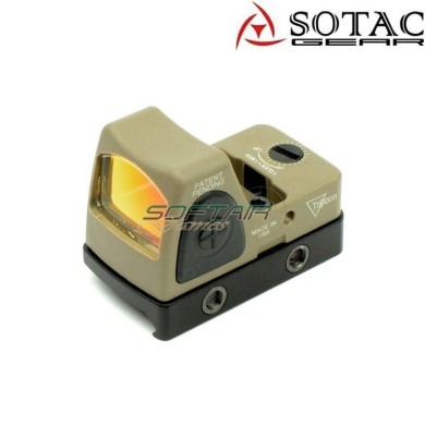 RMR MINI Dot Led Sight Nylon DARK EARTH Sotac (sg-m-14-de)