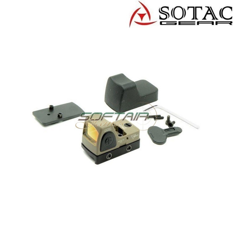 RMR MINI Dot Led Sight Nylon DARK EARTH Sotac (sg-m-14-de)