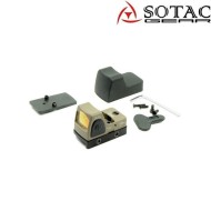 RMR MINI Dot Led Sight Nylon DARK EARTH Sotac (sg-m-14-de)