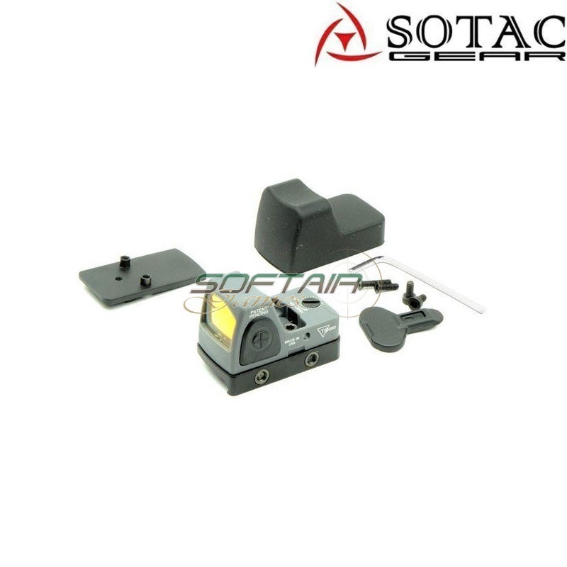 RMR MINI Dot Led Sight Nylon GREY Sotac (sg-m-14-gy)