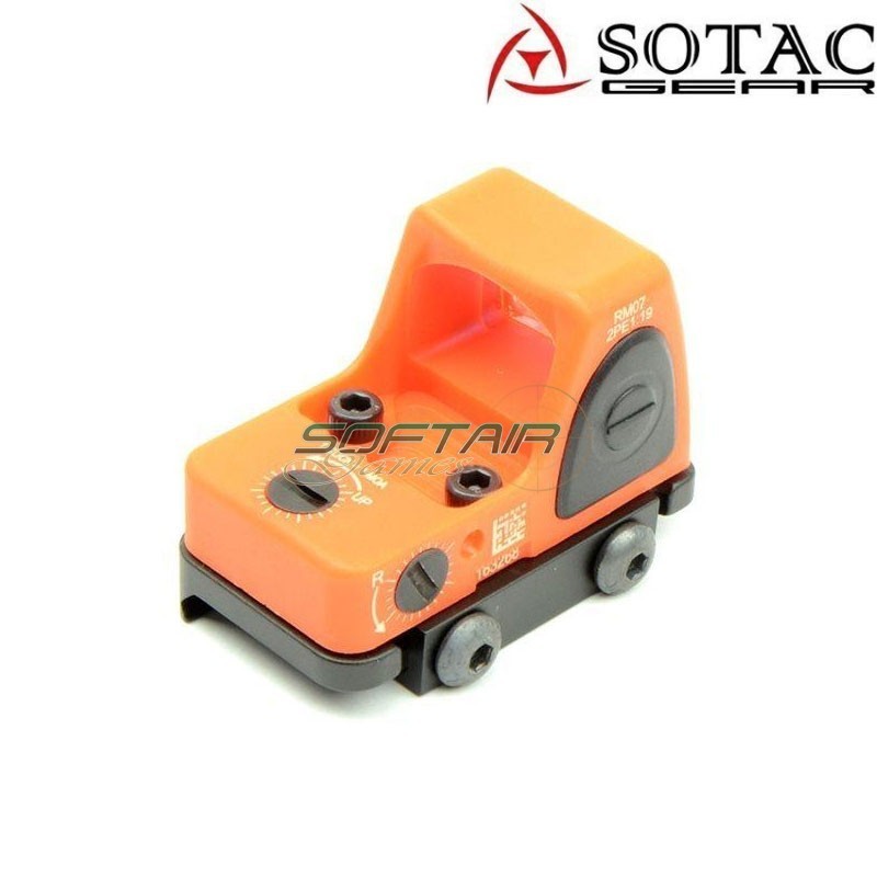 RMR MINI Dot Led Sight Nylon ORANGE Sotac (sg-m-14-og)