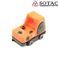 RMR MINI Dot Led Sight Nylon ORANGE Sotac (sg-m-14-og)