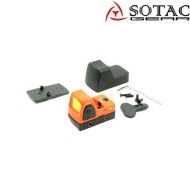 RMR MINI Dot Led Sight Nylon ORANGE Sotac (sg-m-14-og)