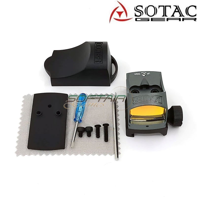 Docter Dot Led Sight GREY Sotac (sg-tdr-m-003-gy)