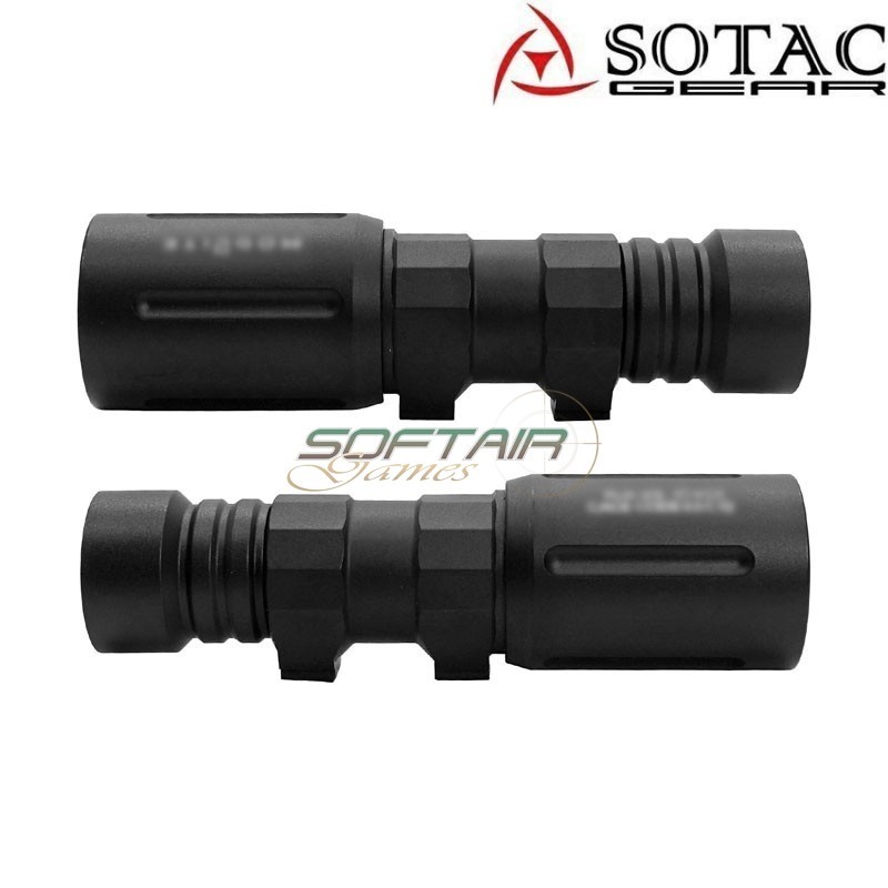 Flashlight PLHv2 Short Mod Style BLACK Sotac (sg-sd-088-bk)