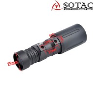 Flashlight PLHv2 Short Mod Style DARK EARTH Sotac (sg-sd-088-de)