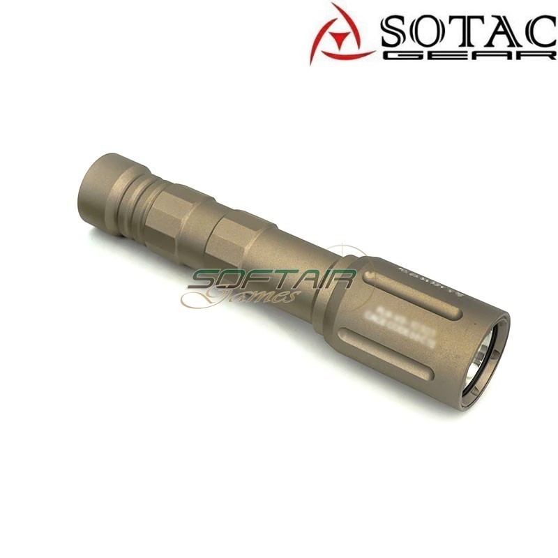 Flashlight PLHv2 Long Mod Style DARK EARTH Sotac (sg-sd-089-de)