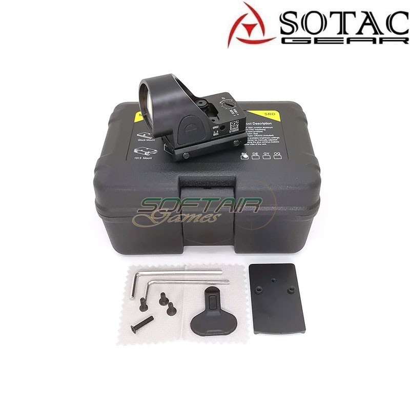 SRO Mini Dot CNC BLACK Sotac (sg-sro-m-11-bk)