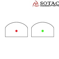 LCO style Dot BLACK Sotac (sg-lco-m-004-bk)